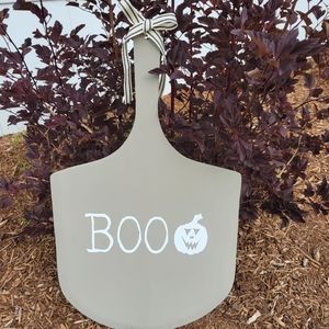 Boo Cutting Board Sign